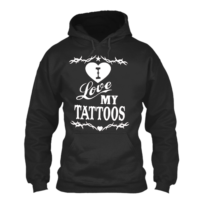 Women's I Love My Tattoos - Hoodie