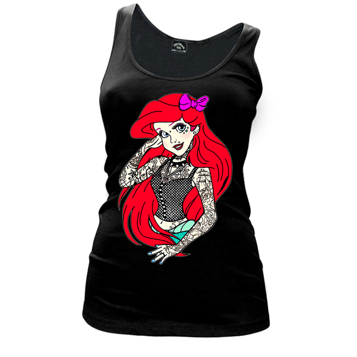 Women's Tattooed Ariel1 (Disney) - Tank Top