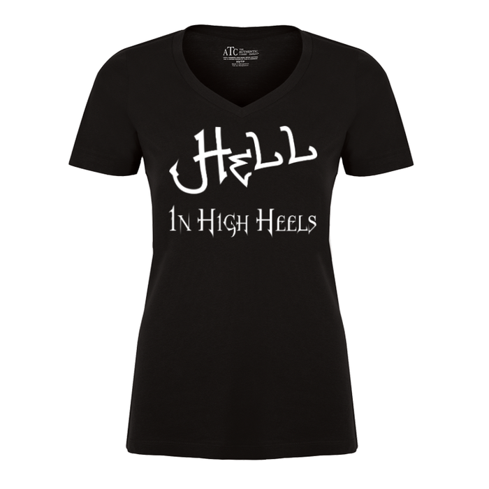 Women's Hell In High Heels - Tshirt