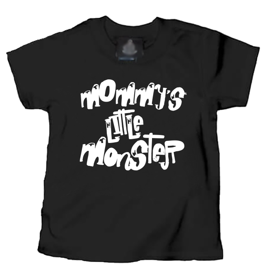 Kids Mommy'S Little Monster - Tshirt