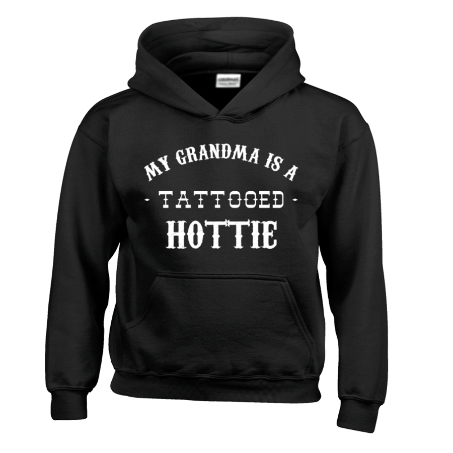 Kids My Grandma Is A Tattooed Hottie - Hoodie