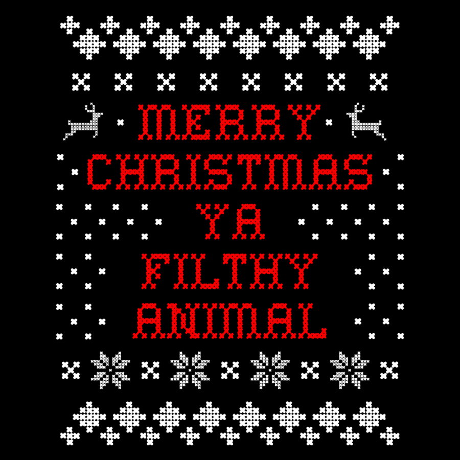 Women's Merry Christmas Ya Filthy Animal - Tank Top