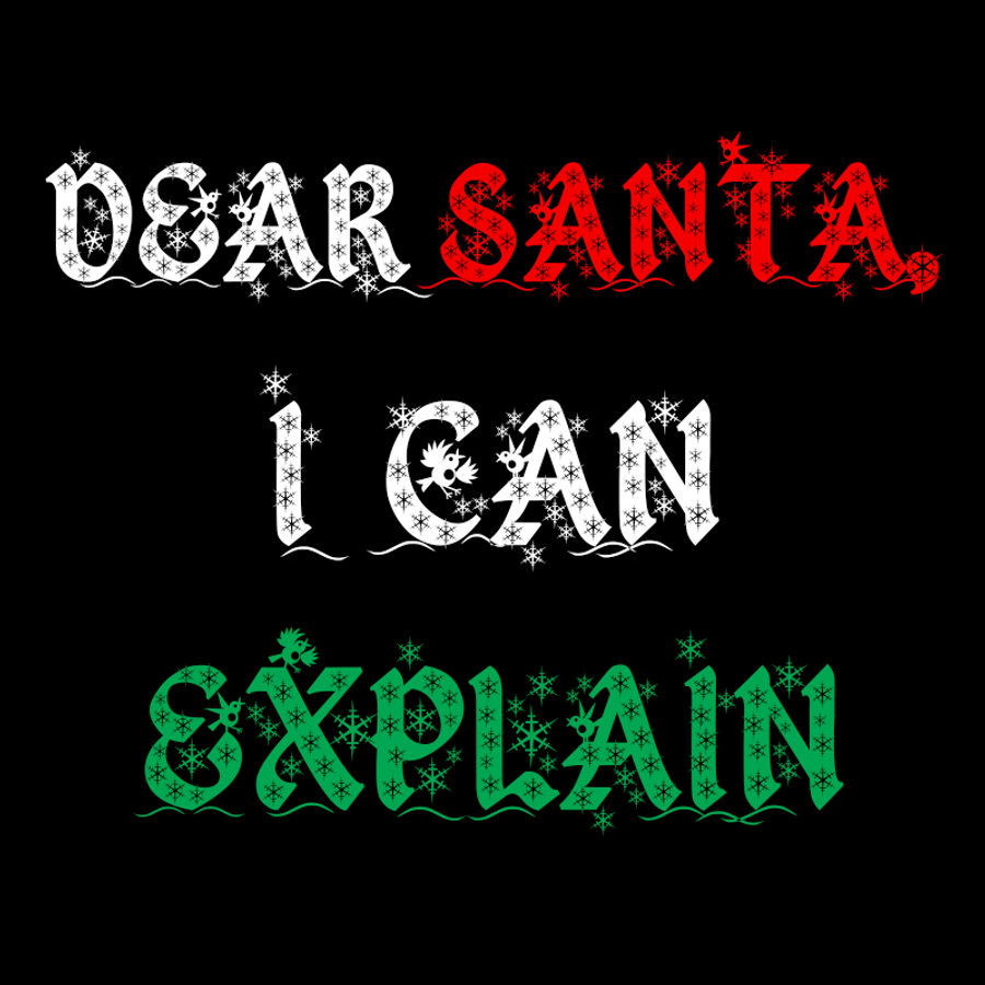 Men's Dear Santa I Can Explain - Hoodie