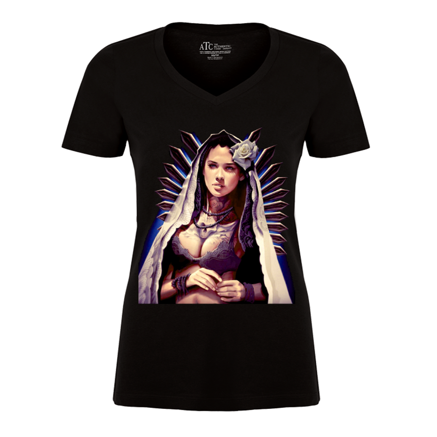 Women's The Praying Girl - Tshirt