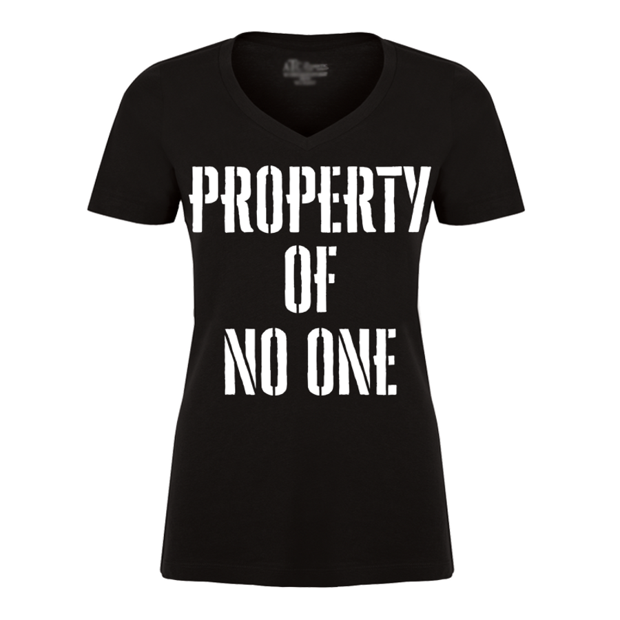 Women's Property Of No One - Tshirt