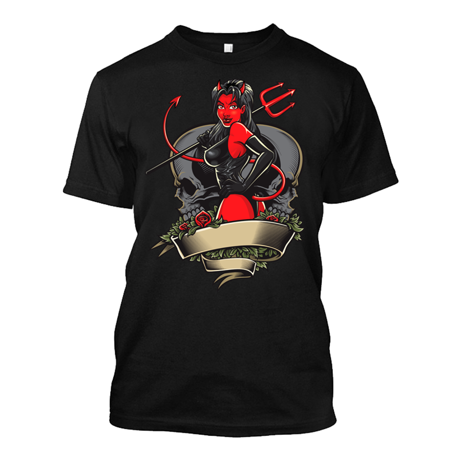 Men's Devil Girl - Tshirt