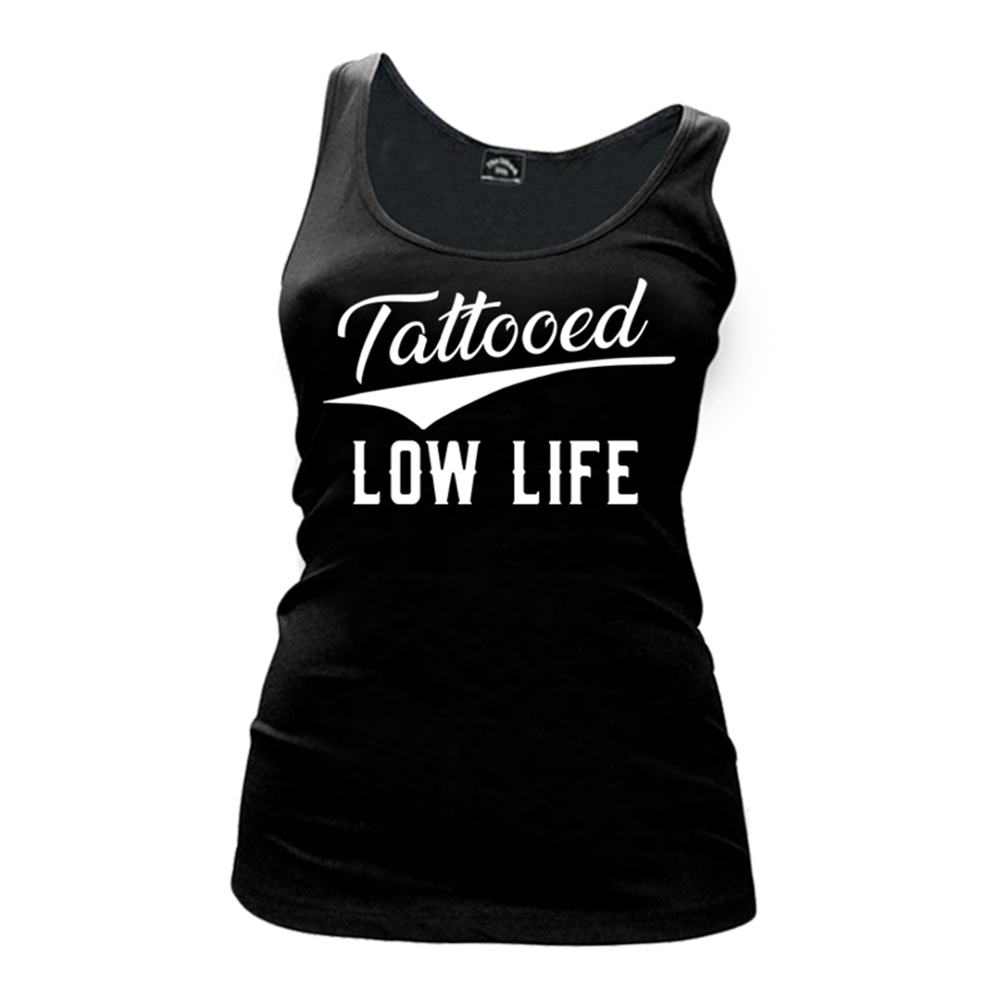 Women's Tattooed Low Life - Tank Top