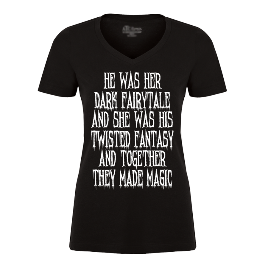 Women's He Was Her Dark Fairytale (Halloween) - Tshirt