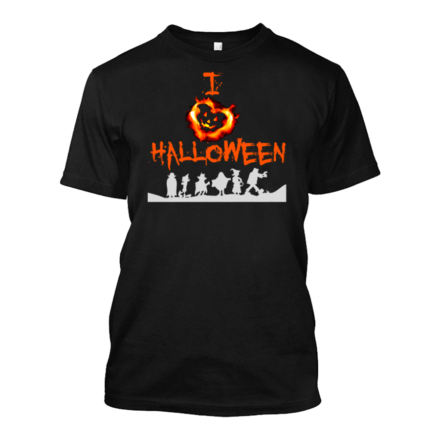 Men's I Love Halloween - Tshirt