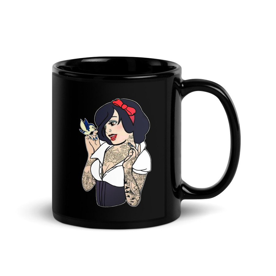 Snow White (Disney) - Black Glossy Mug