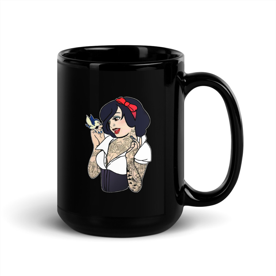 Snow White (Disney) - Black Glossy Mug