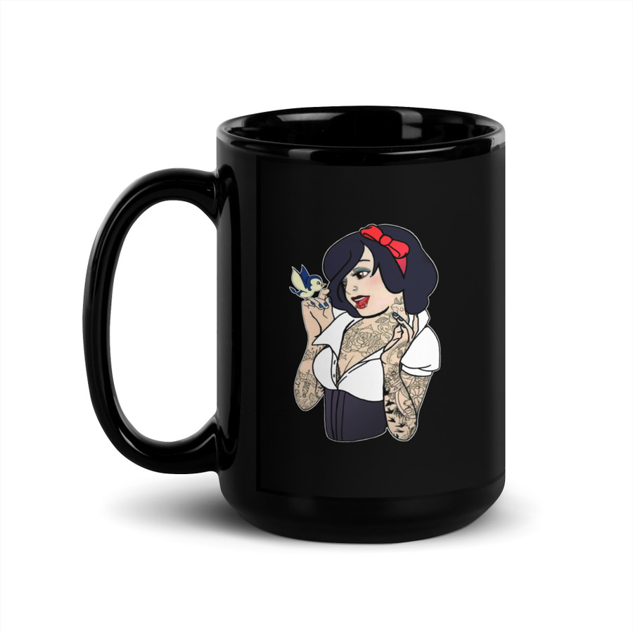 Snow White (Disney) - Black Glossy Mug