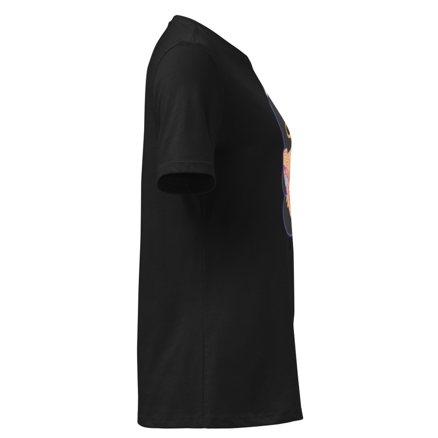 Women's Princess Jasmine Disney Tattooed Characters - Black Shirt