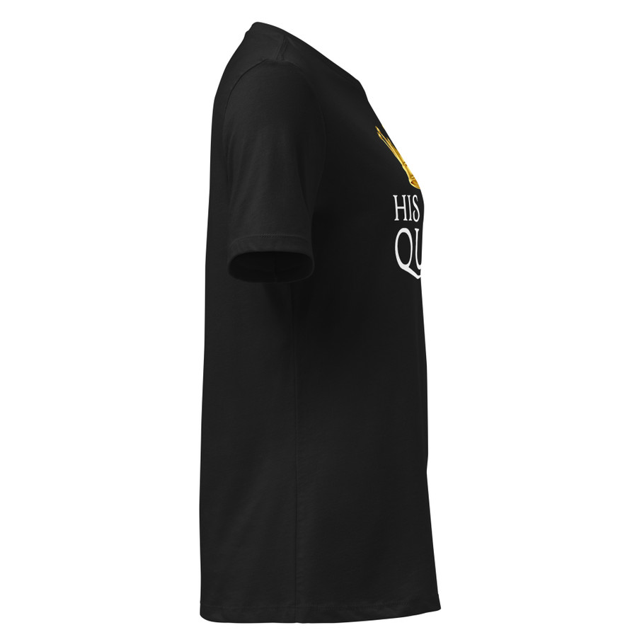 Women's His Queen - Black Shirt