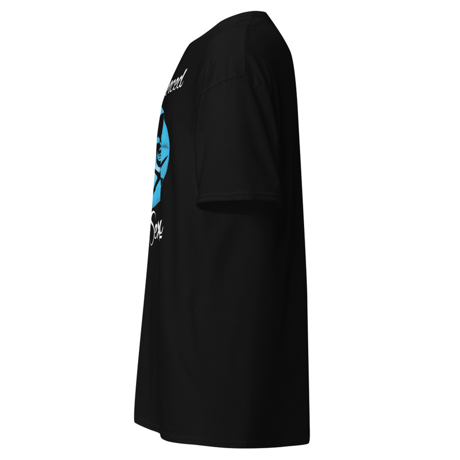 Unisex Inked Pierced And Sexy (Blue Lips) - Black Shirt