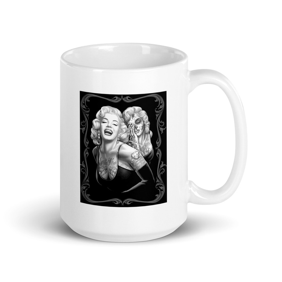 Marilyn Monroe V1 - White Glossy Mug