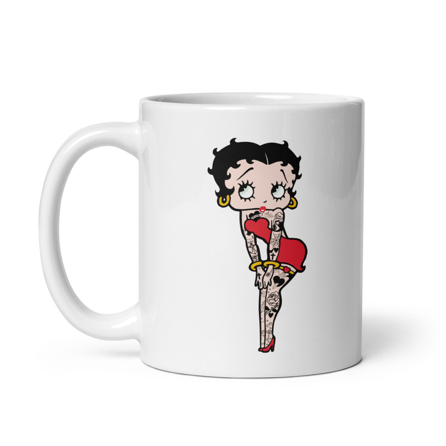 Betty Boop - White Glossy Mug