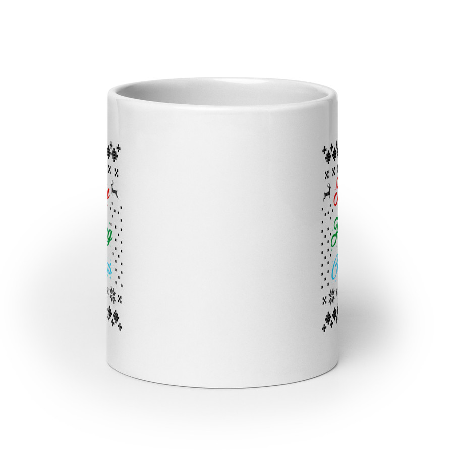 Merry Fucking Christmas - White Glossy Mug