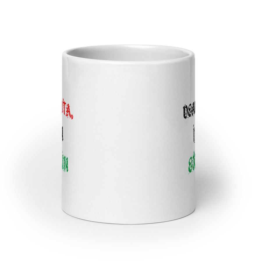 Dear Santa I Can Explain - White Glossy Mug