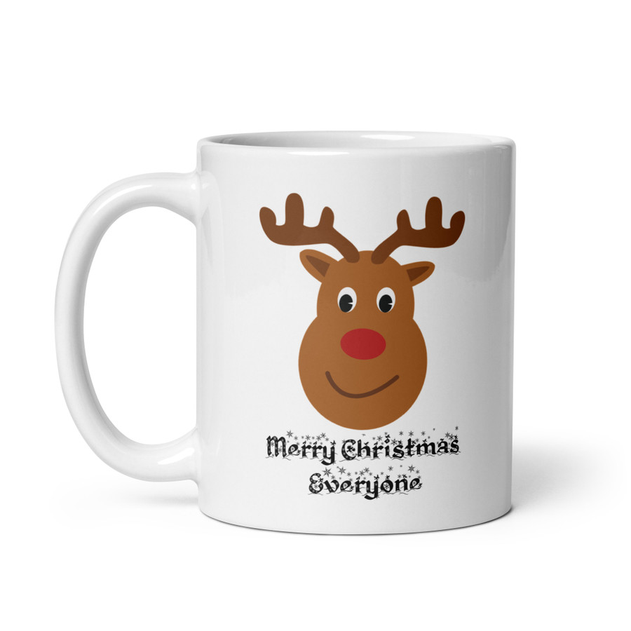 Merry Christmas Everyone - White Glossy Mug