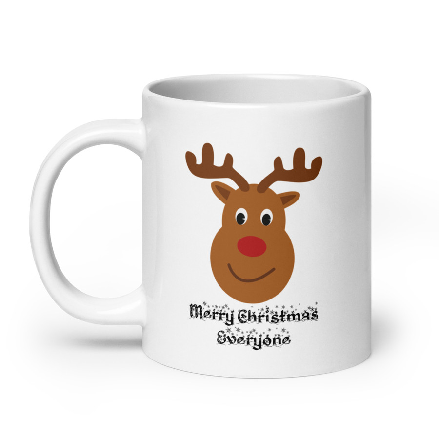 Merry Christmas Everyone - White Glossy Mug