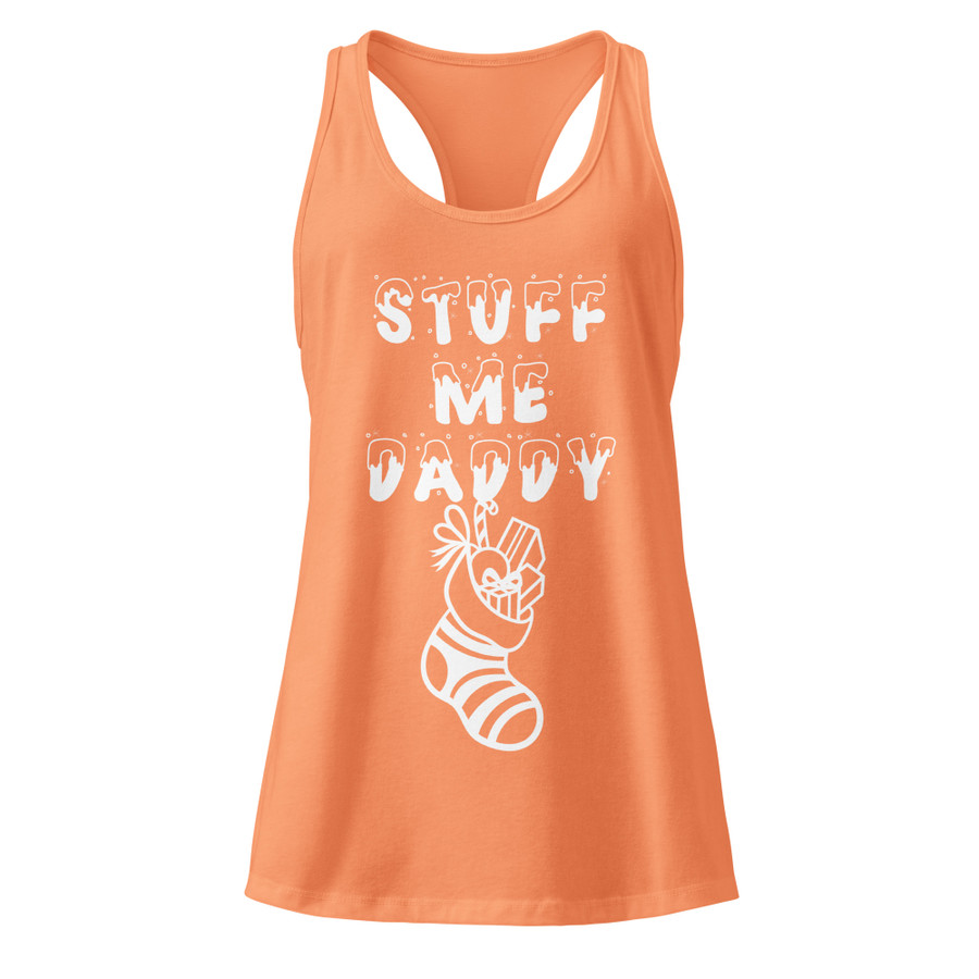 Women’s Stuff Me Daddy - Tank Top (White Print)