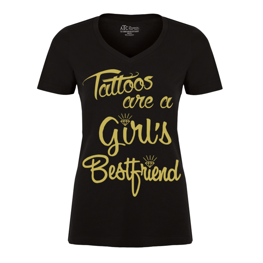 Women's Tattoos Are A Girls Best Friend - Tshirt1