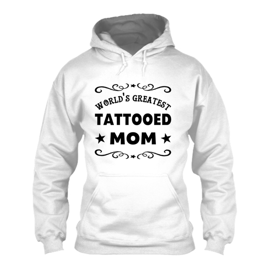 Women's World'S Greatest Tattooed Mom - Hoodie