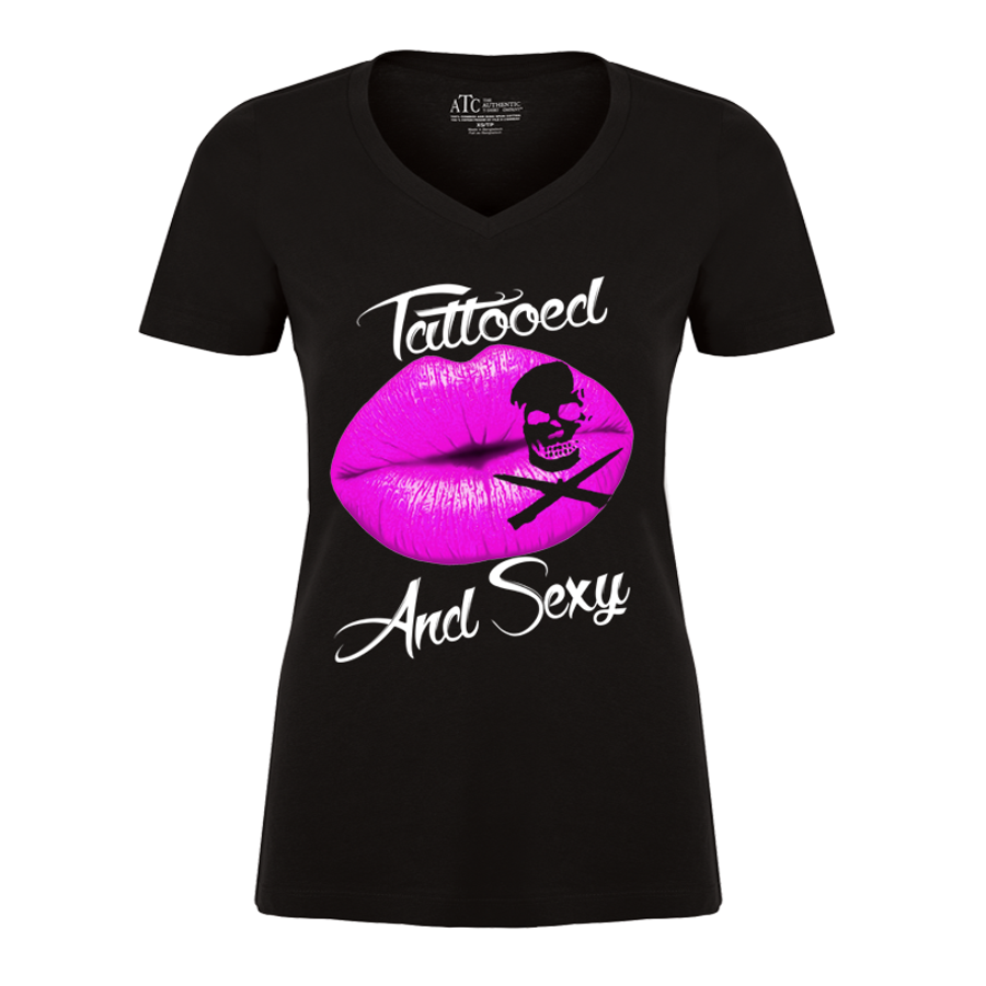 Women's Tattooed And Sexy - Tshirt