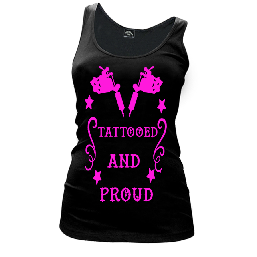 Women's Tattooed And Proud - Tank Top