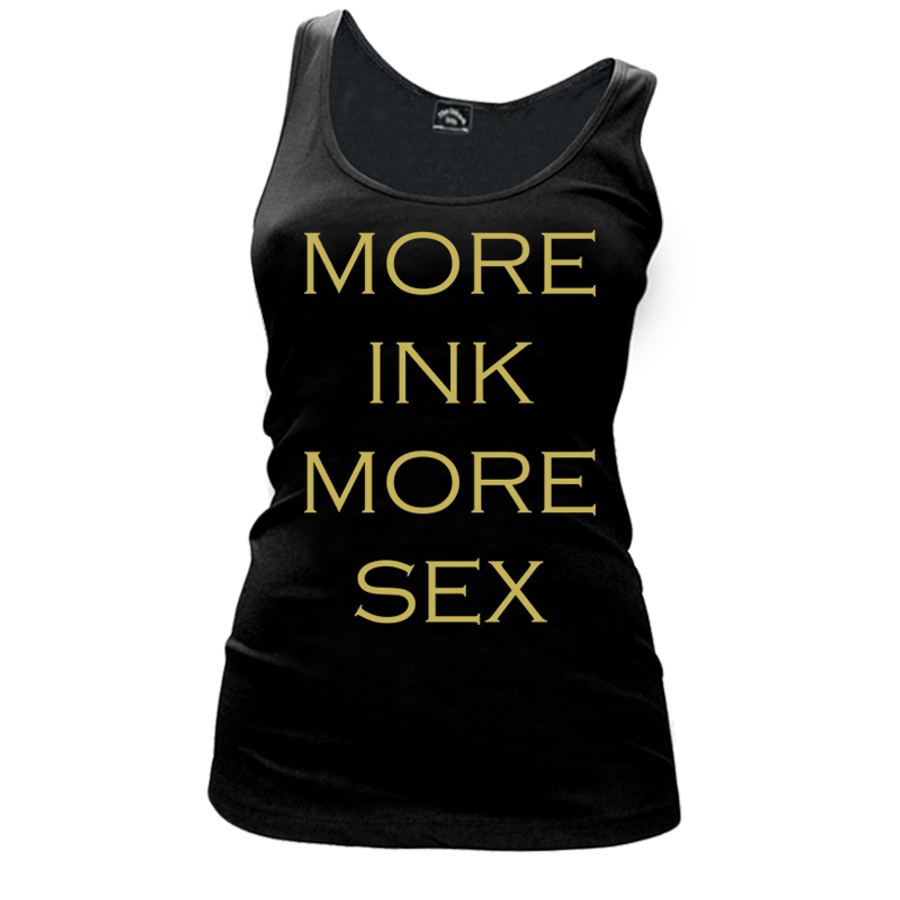 Women's More Ink More Sex - Tank Top