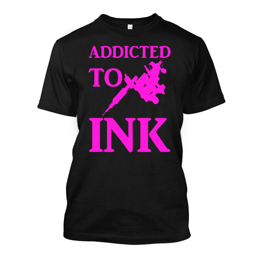 Men's Addicted To Ink - Tshirt