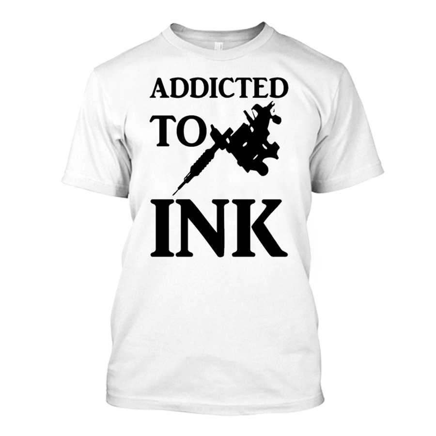 Men's Addicted To Ink - Tshirt