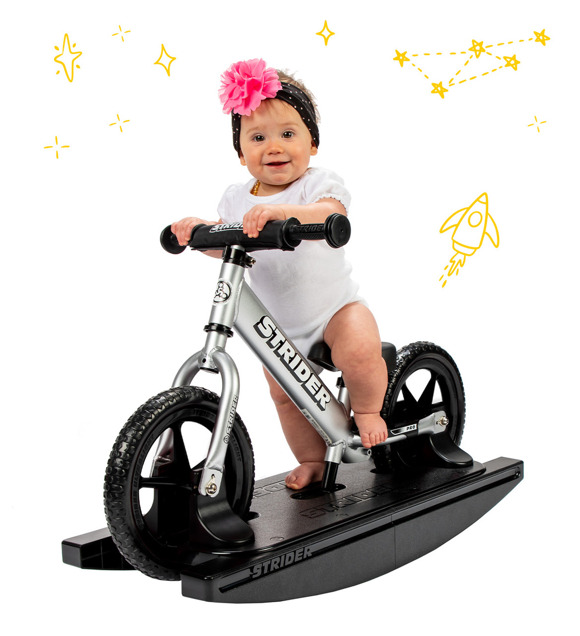 Strider Pro 2-in-1 Rocking Bike: Start Riding Early | Free Shipping