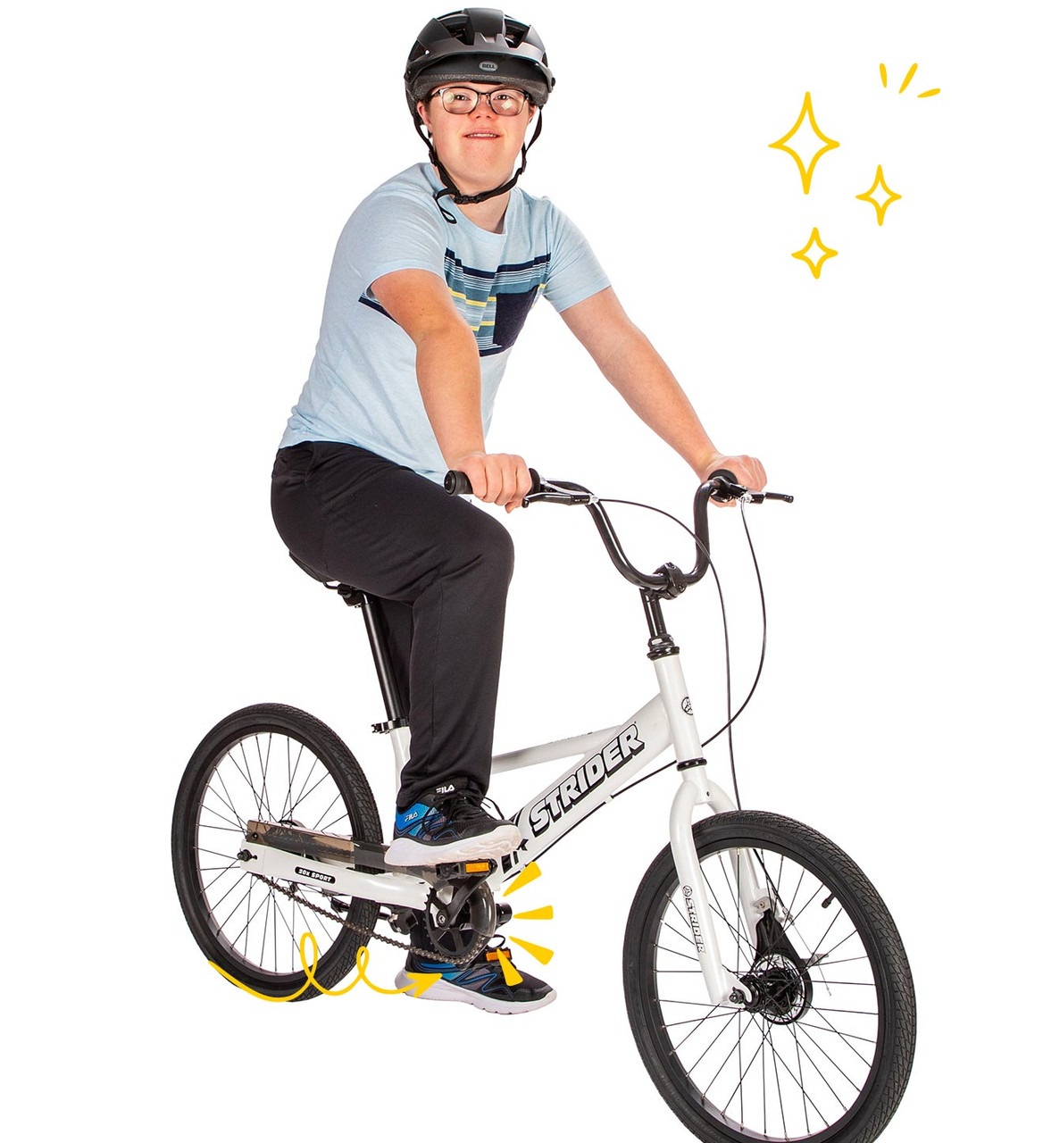 STRIDER 12Sports バックセット Strider 12 Sport 2-In-1 Rocking Bike (Balance Bike + Rocking Base