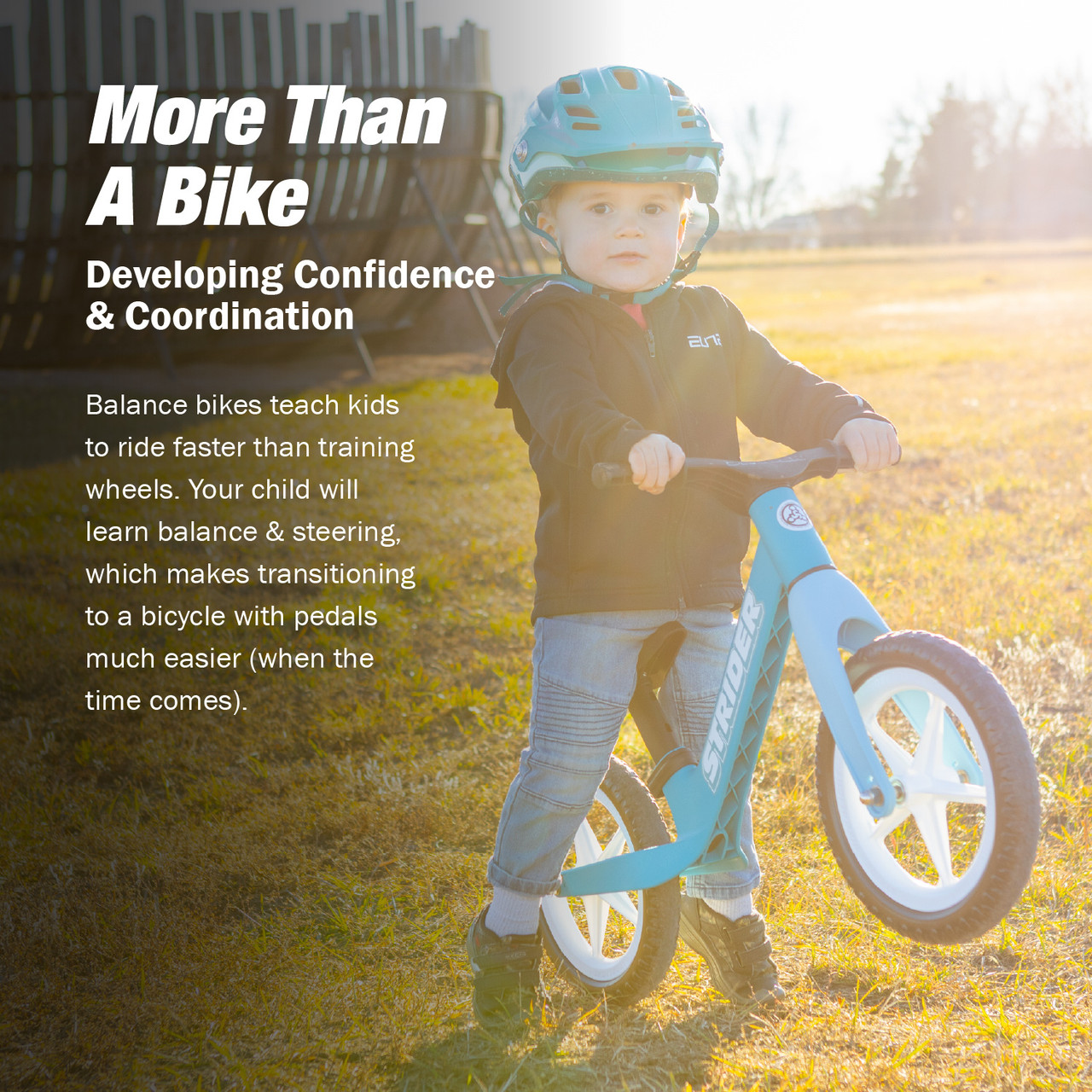 12 Comp Balance Bike for Kids: Strider Quality on a Composite