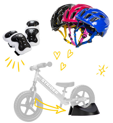 Strider Safety Kit | Upgrade Gear | Strider Bikes Accessories