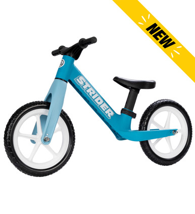 STRIDER バランスバイク 12インチ ホワイト/ブルー 12 Comp Balance Bike for Kids: Strider Quality on a Composite