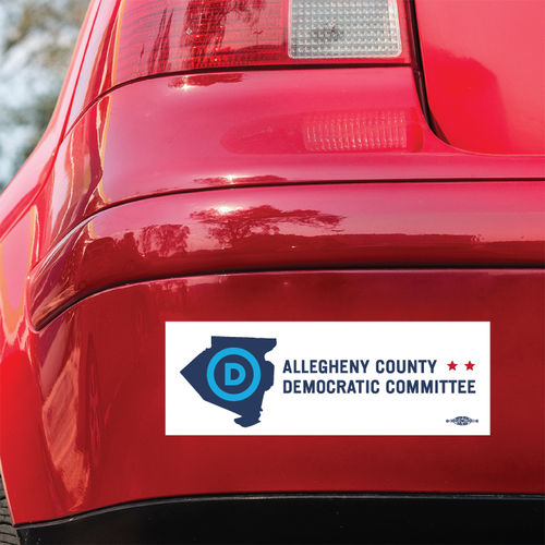 Allegheny County (10" x 3.5" Bumper Magnet)