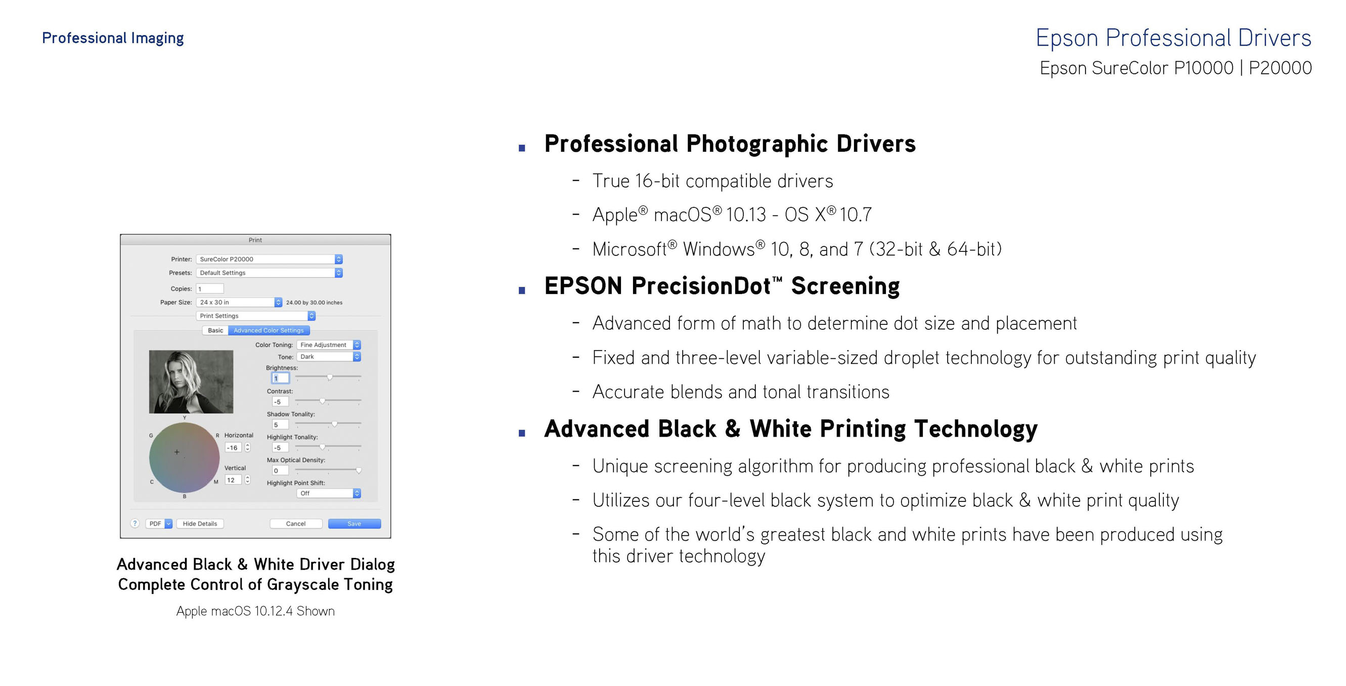 Epson SureColor P20000 64" Production Edition Printer ...