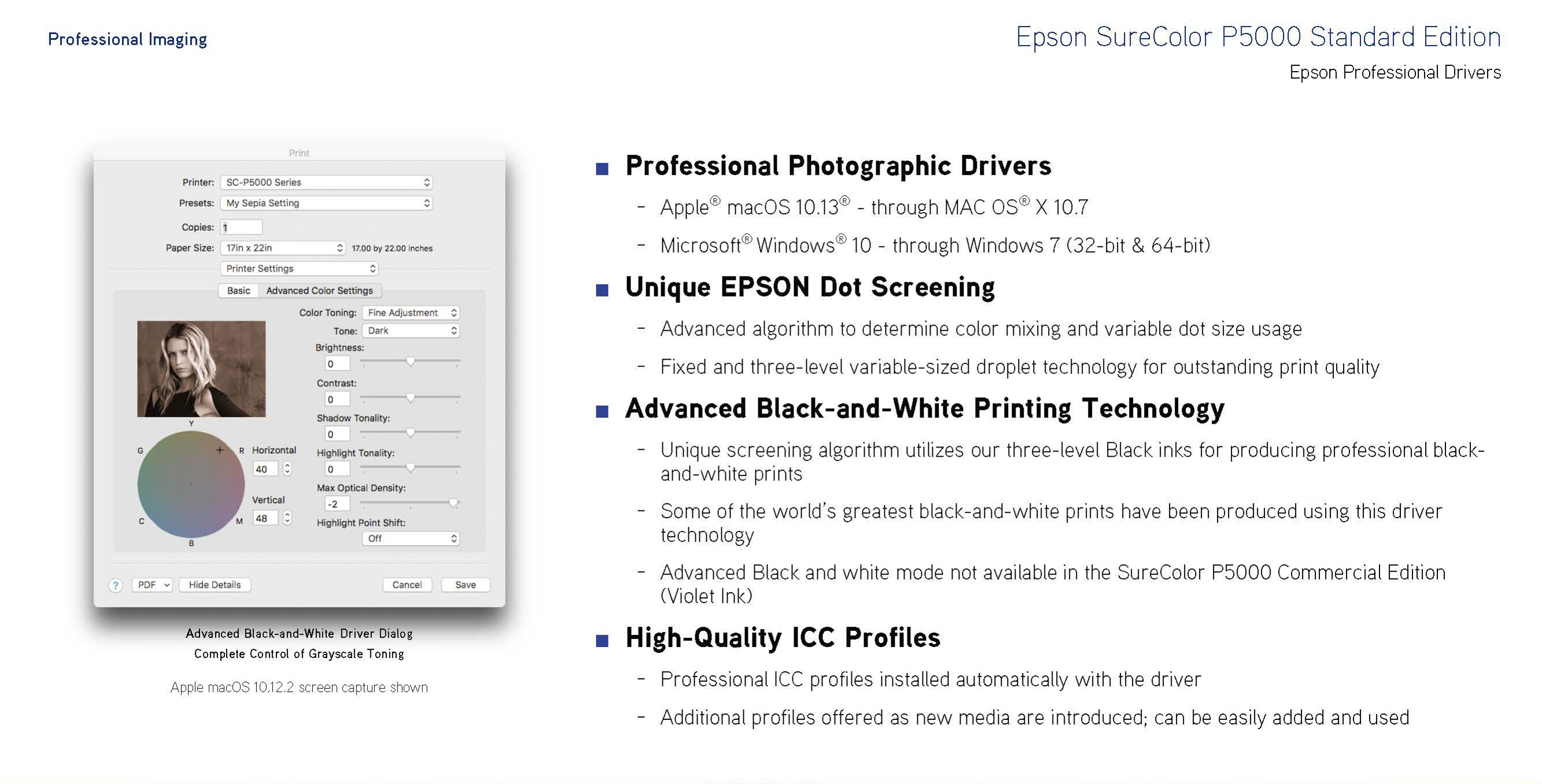 epson professional drivers