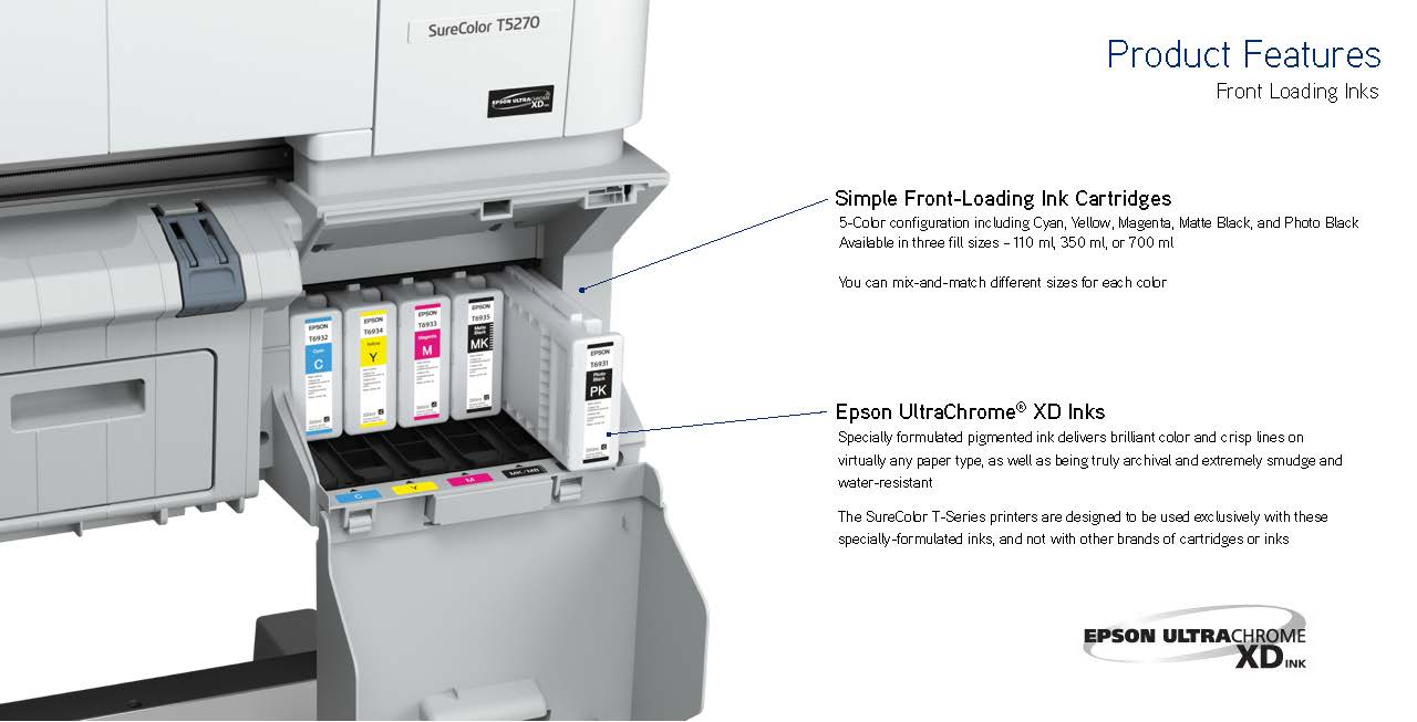 Epson Surecolor T3270 24 In Screen And Plotter Printer 6101