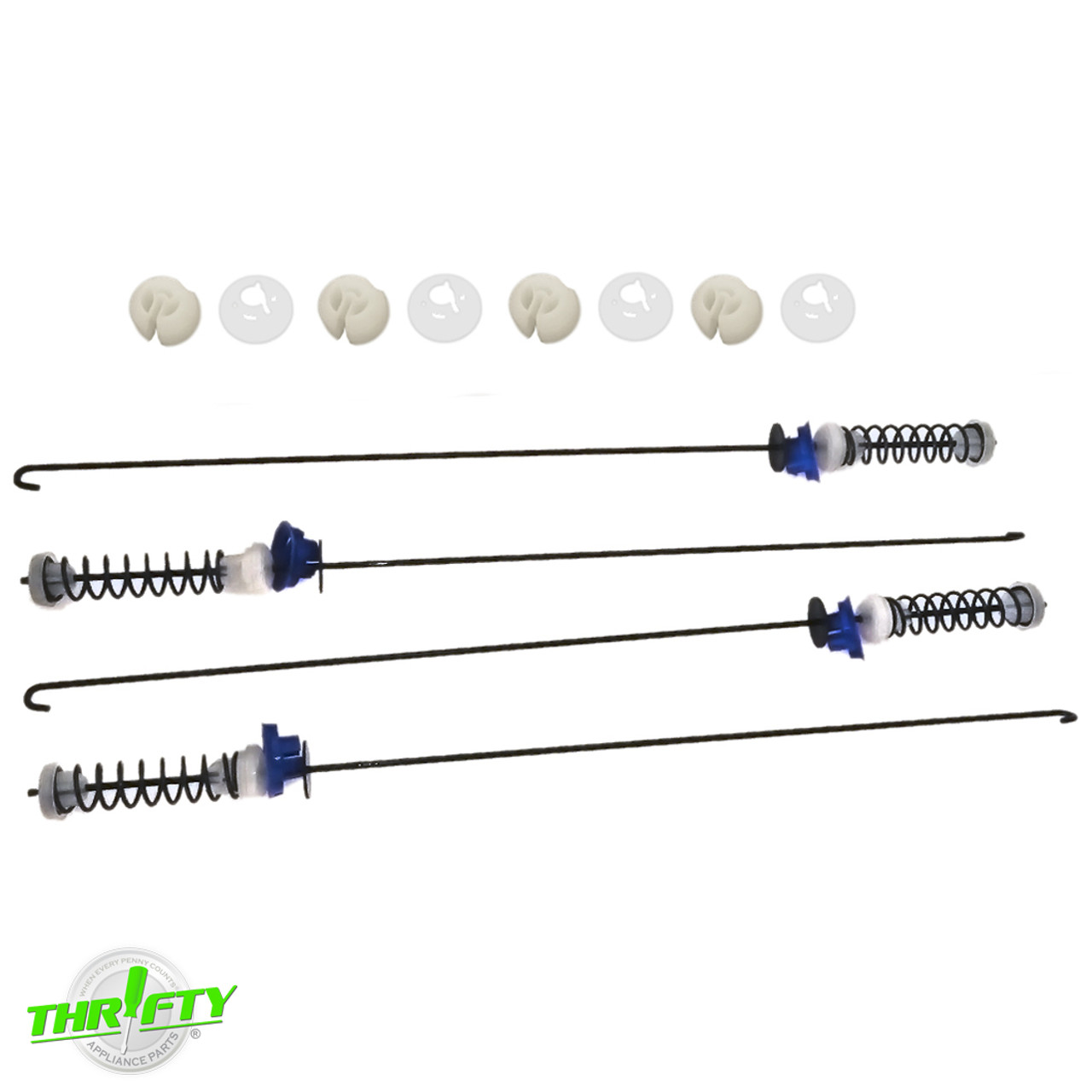 W10820048 W10189077 Washer Suspension Rod Kit For Whirlpool