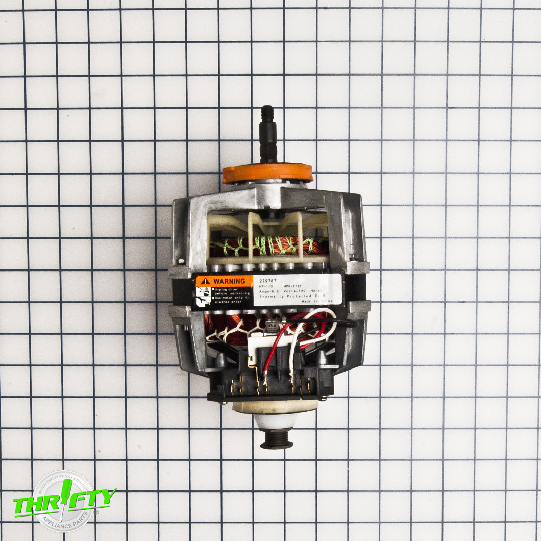 279787 279787 Dryer Drive Motor For Whirlpool / Maytag / KitchenAid | Thrifty ...