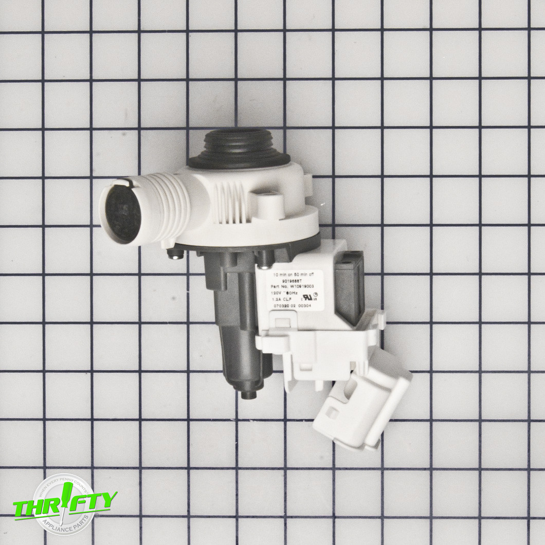 W10919003 Washer Drain Pump For Whirlpool Thrifty Appliance Parts