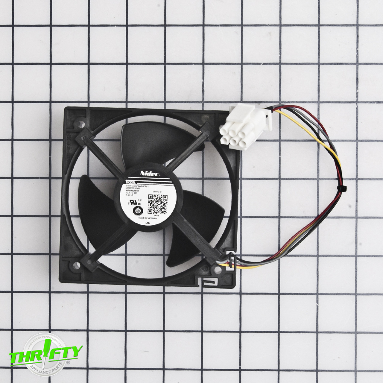 WR60X25858 Refrigerator Freezer Evaporator Fan Motor For GE Thrifty