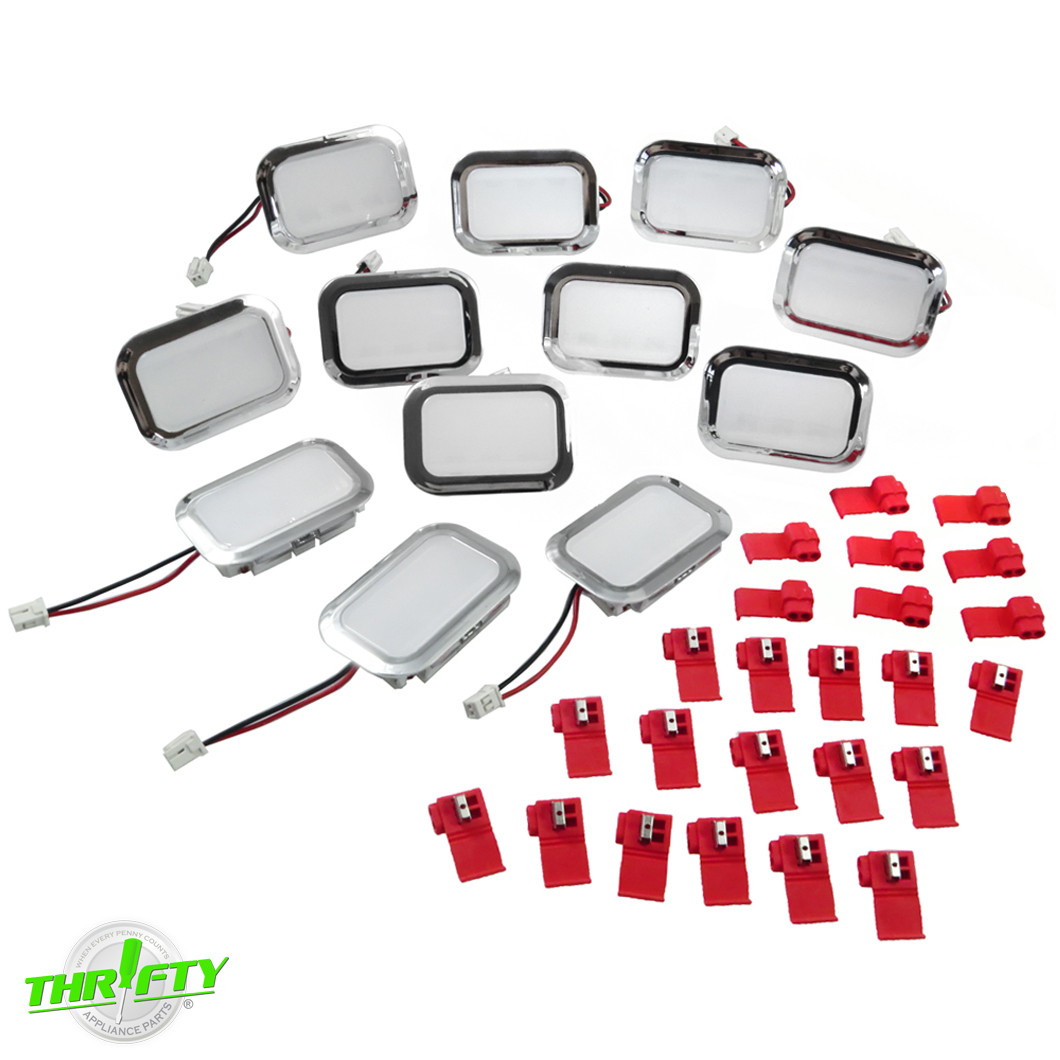 W11683242 Refrigerator LED Frosted Light Set For KitchenAid / Jenn