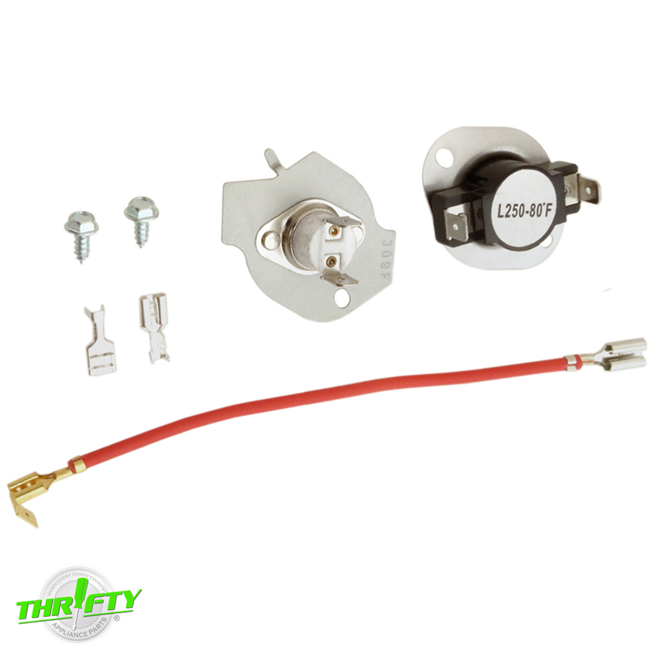 AED4675EW0 4KAED4475TQ1 Replacement Thermostat Kit for Admiral 3ZAED4475TQ0 