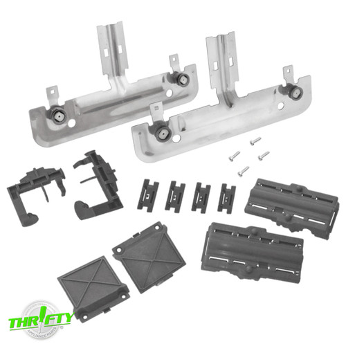 W10712394 Whirlpool Dishwasher Rack Adjuster Kit Replacement
