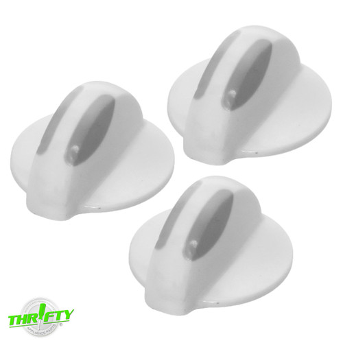 134844410 (3 Pack) Washer / Dryer Knob For Frigidaire / White-Westinghouse 134844410 (3 Pack) Washer / Dryer Knob For Frigidaire / White-Westinghouse